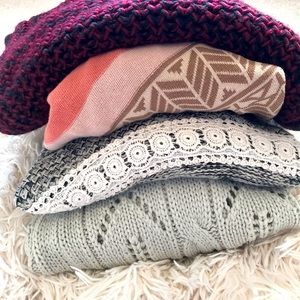 Sweaters/Cardigans +Scarf